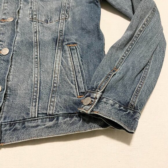 Gap 1969 Jean Jacket Denim Size Small Icon Medium Wash - Picture 7 of 16
